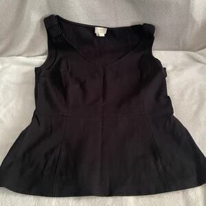 new NWOT Kate Spade Peplum Shirt with bow straps, Size 12